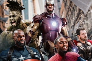 大片！马克西的复仇者联盟：自己蜘蛛侠 老詹美队 斯图尔特绿巨人