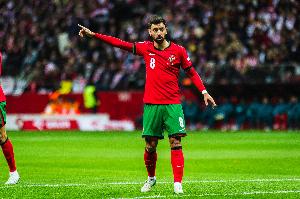 葡萄牙前锋称赞B费：即使他偶尔失误一两次，也从来不会踢得差