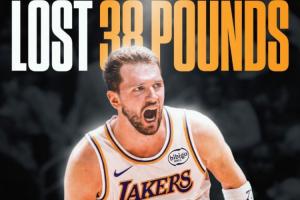 赛季期间东契奇再减重7磅备战季后赛！上季结束后合计减重38磅！