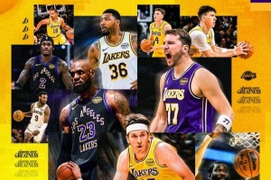 提前7场锁定季后赛！湖人官方发布海报：季后赛！锁定！