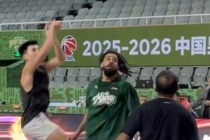 啥水平？徐远征：跟J.Cole打球是从未想过的事 跟他对位氛围很好