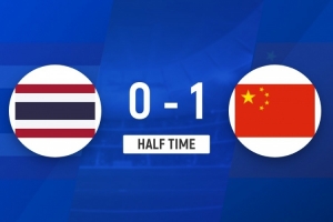 半场-中国女足U20 1-0泰国女足U20 曾雨佳进球被吹肖亚飞远射命中