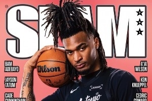 实力青年!斯蒂芬•卡斯尔登上《SLAM》最新封面