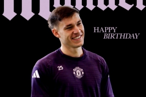 曼联官方祝乌加特25岁生日快乐,球员加盟以来出战68场2球6助