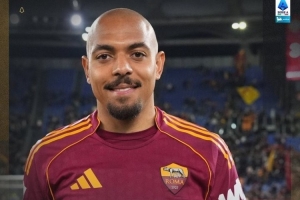 帽子戏法!意甲官方:27岁前锋马伦当选罗马vs比赛的全场MVP