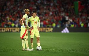 国脚摇篮！巴萨战西班牙人首发11人中，仅阿劳霍一名外籍球员