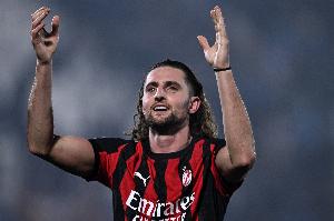 进球网：拉比奥特与米兰的表现常常并行，他近期状态低迷集体下滑