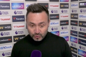 德泽尔比:我认为热刺有能力保级,但最重要的是找回斗志