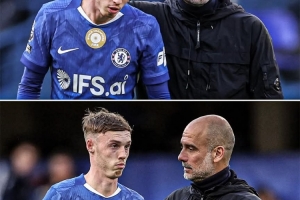 师徒情深!瓜帅赛后和帕尔默进行了亲密交流,看起来安慰了后者