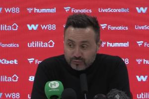 开门黑！德泽尔比：希望罗梅罗无大碍 球队问题出在害怕降级本身