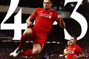 10年前的今天利物浦欧联杯4-3逆转淘汰多特,球队官推晒海报重温