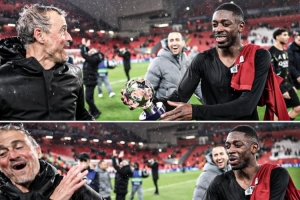 你是我心中的最佳!登贝莱赛后想把全场最佳奖杯送给恩里克