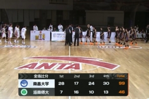 CUBAL女篮-南昌大学7人上双&53分大胜海南师大晋级8强!