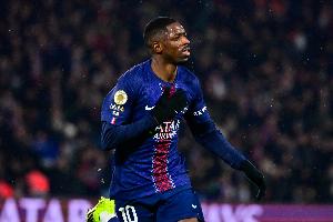 登贝莱攻破利物浦球门,是恩里克执教的巴黎在欧冠淘汰赛第50球