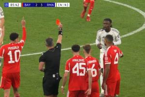 皇马TV炮轰主裁:他彻底失控了 卡马文加只是将球挪动2米延缓节奏