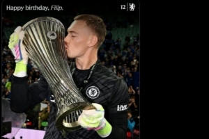 切尔西门将约恩森24岁生日,俱乐部官推发文祝福:生日快乐!