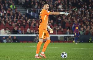 巴萨官网：25场仅丢19球，霍安·加西亚是本赛季萨莫拉奖最大热门