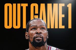 杜兰特缺席火湖大战G1！火箭首发：谢泼德&阿门&奥科吉&小贾&申京