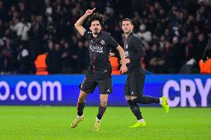 队报：巴黎对维蒂尼亚伤情含糊其辞，似乎不担心能否赶得上踢拜仁